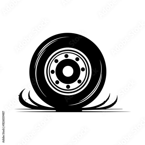 Silhouette of a man standing on a mountain with sunrise, inspiring adventure and exploration in nature's beauty