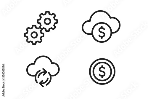 Essential business process, cloud technology, financial management, and data synchronization