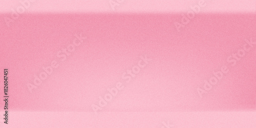 Empty pink pastel studio bg for product show. 3d render illustration of room podium background with floor and wall. Simple beauty scene with rose color gradient surface for goods. 3D Illustration