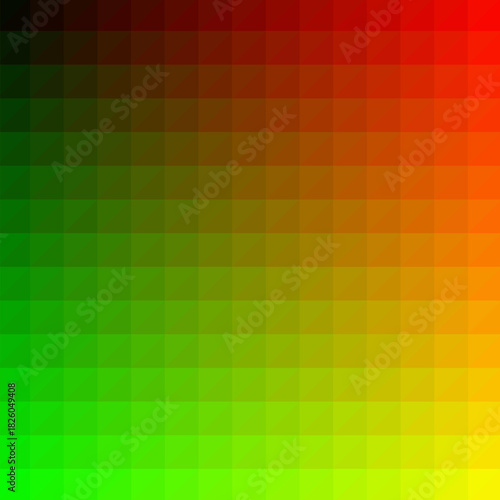 green and red color triangular background. polygonal style. eps 10