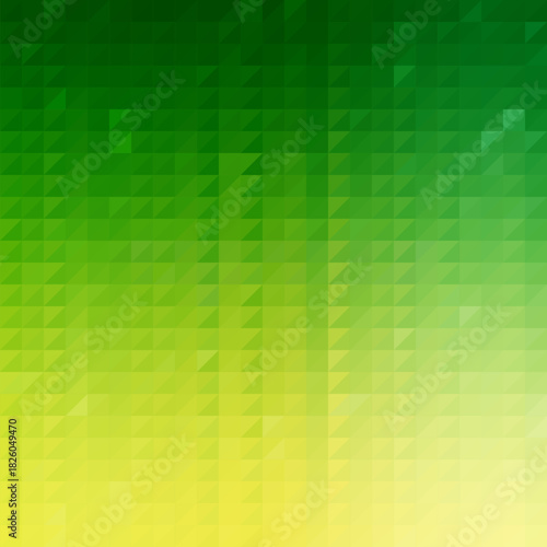 abstract vector yellow and green triangles background. eps 10