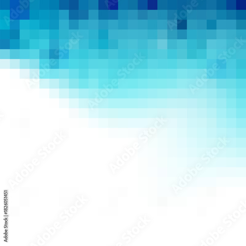 blue pixel background. design for presentation background. colors triangles background. eps 10