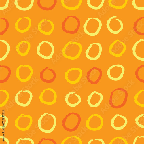 ABSTRACT ORANGE seamless pattern simple modern clean background ornament element design wallpaper backdrop modern minimalist decorative texture hand drawn