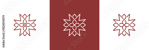 Letter M leaf Flower logo design for beauty spa and eco friendly products, leaves, Cosmetics, Jewelry, Beauty salon, Boutique, floral icon sign symbol illustration template