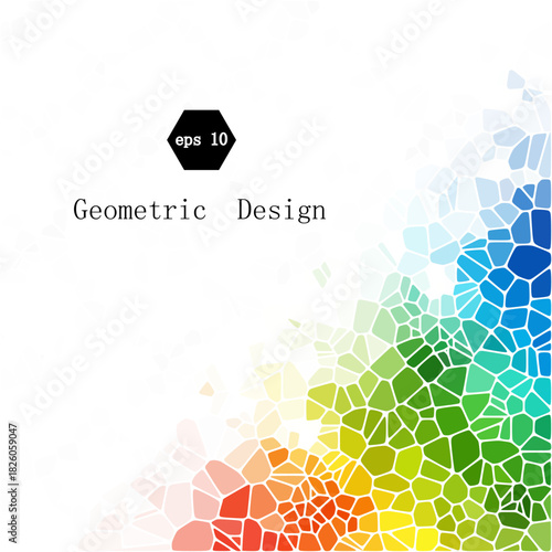 Abstract vector background of pebbles. eps 10