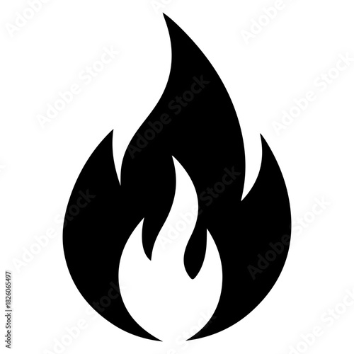 Minimalistic black silhouette of a soaring bird representing freedom, nature, and tranquility against a white background