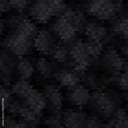 black triangular background. abstract template for presentation. eps 10
