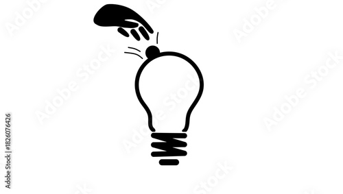 crowdfunding symbol, black isolated silhouette