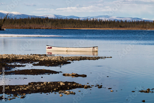 Canoe at Clearwater Creek