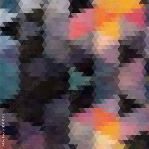 Abstract vector illustration. Triangular design. Geometric presentation template. eps 10