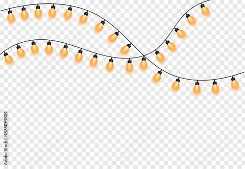 vector illustration of a Festive Christmas Abstract lights lens flare design