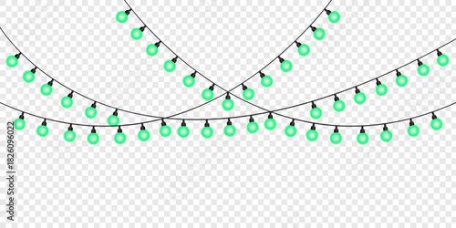 vector illustration of a Festive Christmas Abstract lights lens flare design