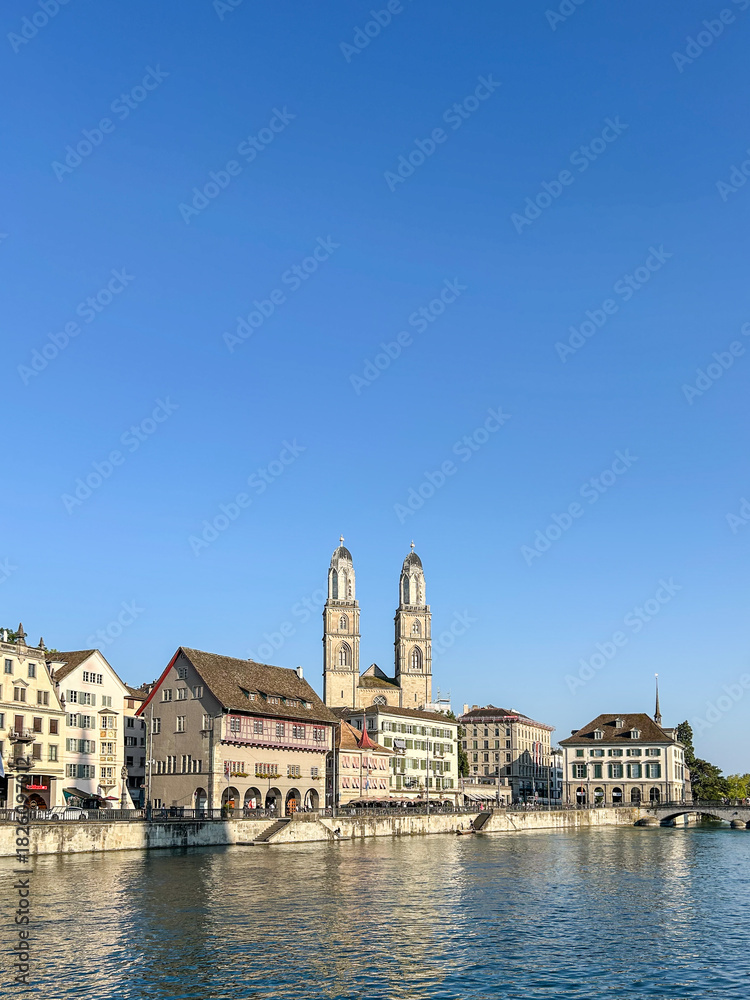 Fototapeta premium Zurich Skyline