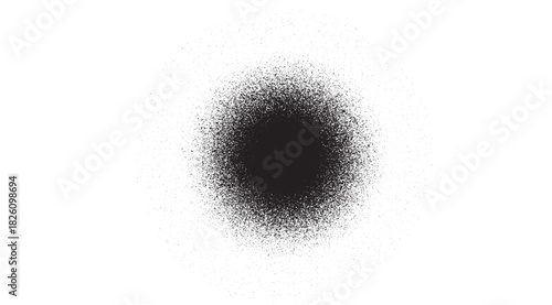 Abstract Burst, Black and White, Round, Speckled Effect, for Creative Designs and as a Texture Overlay with its high-resolution and minimalist style, it's ready to be used