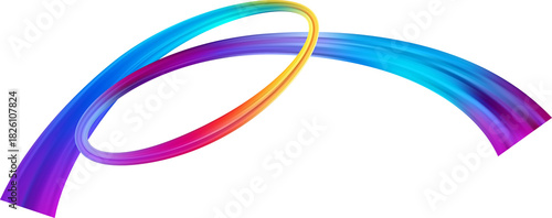Rainbow Color Ribbon
