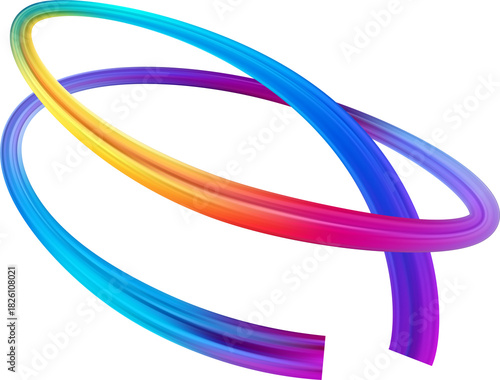 Rainbow Color Ribbon