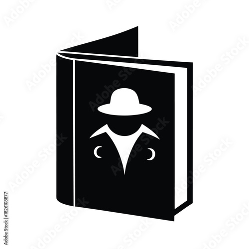 Mystery Thriller Book Cover Icon
