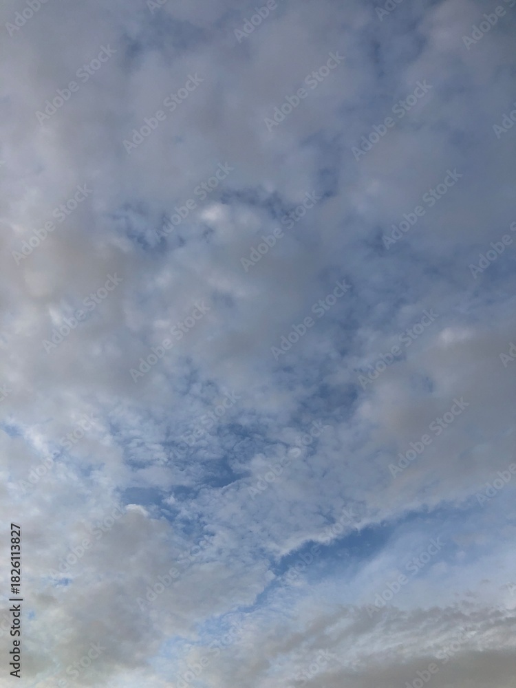 Obraz premium blue sky with clouds