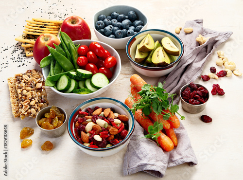 Healthy snack concept. Healthy lifestyle.