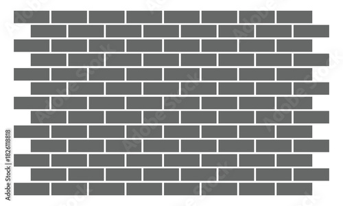Web  Brick wall seamless of brick laying pattern flat art style. vector illustration. EPS 10