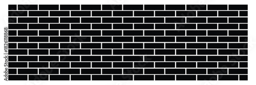 Web  Brick wall seamless of brick laying pattern flat art style. vector illustration. EPS 10