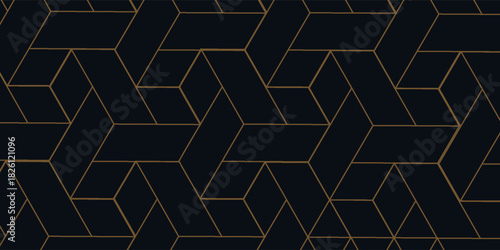 Line vector seamless pattern, modern stylish texture. Repeating geometric triangular grid. Backdrop graphic design.