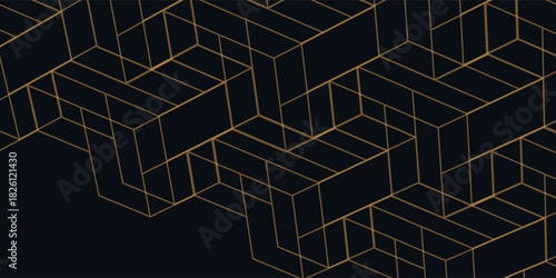 Line vector seamless pattern, modern stylish texture. Repeating geometric triangular grid. Backdrop graphic design.