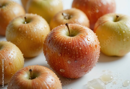 apples on the table 