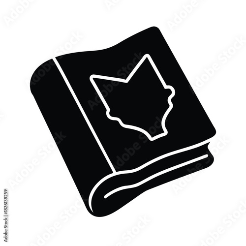 Nigerian Constitution Book Icon