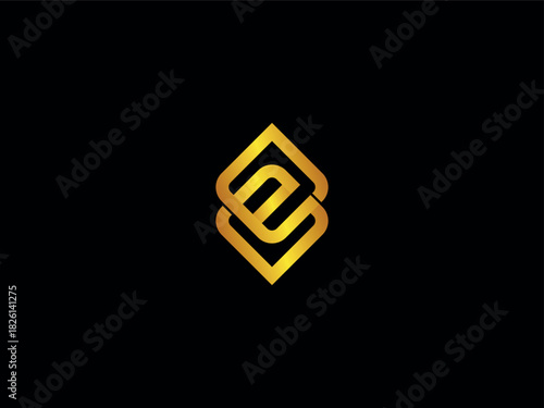 Modern Golden Logo Design with Elegant and Minimalist Style