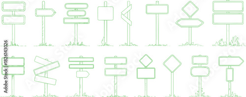 Minimalist angel wings line art collection, halo wing icons set, spiritual symbolism, elegant outline illustrations, celestial graphic design elements