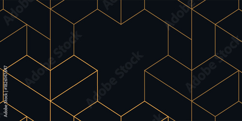 Line vector seamless pattern, modern stylish texture. Repeating geometric triangular grid. Backdrop graphic design.
