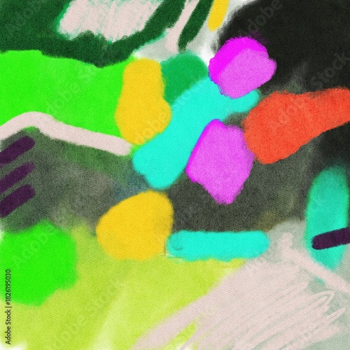 colorful hand painted background