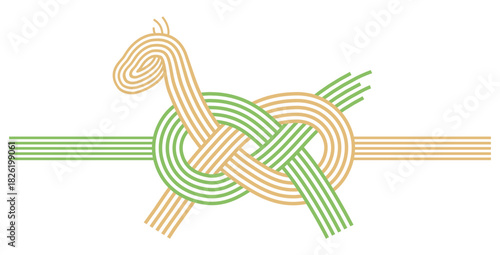 午年　馬をモチーフにした水引き