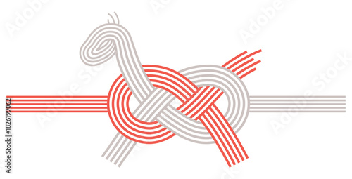 午年　馬をモチーフにした水引き