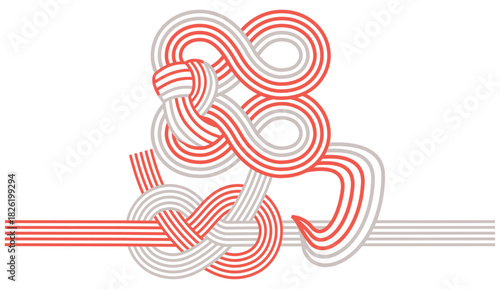 午年　馬をモチーフにした水引き