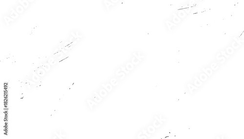 Black ink splatters and streaks on white background vector 1