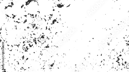 Black speckled texture on white background abstract pattern vector