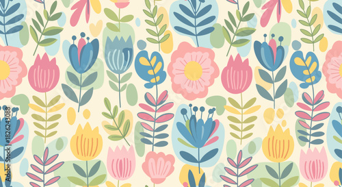 seamless easter pattern