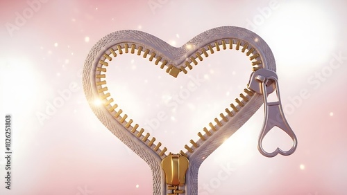 heart in the form of a heart