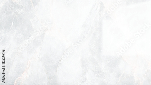 Panorama of white marble stone