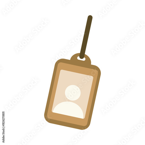 Name Tag Illustration