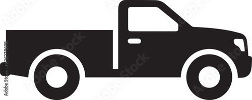 Pickup truck icon