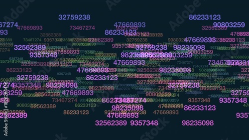 Digital composition displayed through green and black squares symbolizes binary code in computing. 1s and 0s are the foundation of this system, conveying data and commands in computer programming