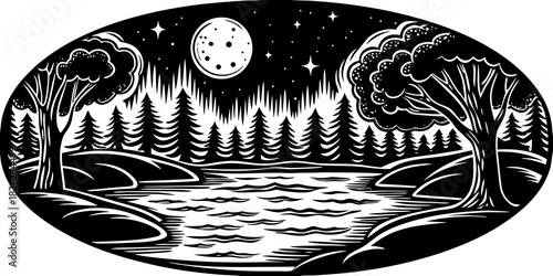 Moonlit Calm the quiet intr.