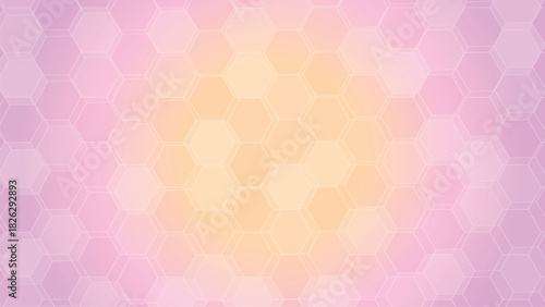 Soft pastel background with blurry light peach center and pink edges ideal for feminine designs and gentle visuals for websites and social media
