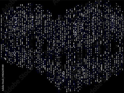 Dark BLUE vector  template with circles. Blurred bubbles on abstract background with colorful gradient. New design for ad, poster, banner of your website.