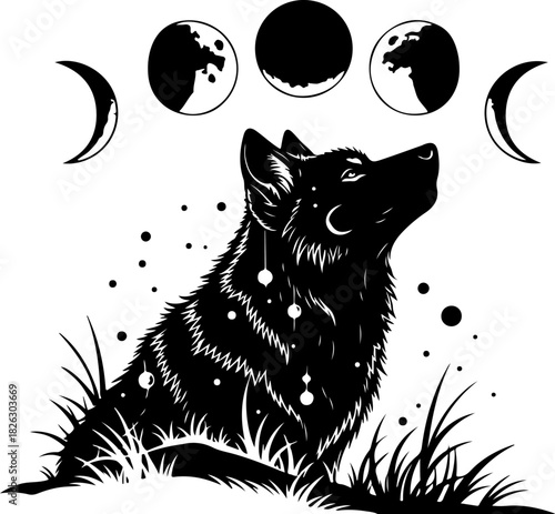 Mystic Hand Sigil Tattoo design