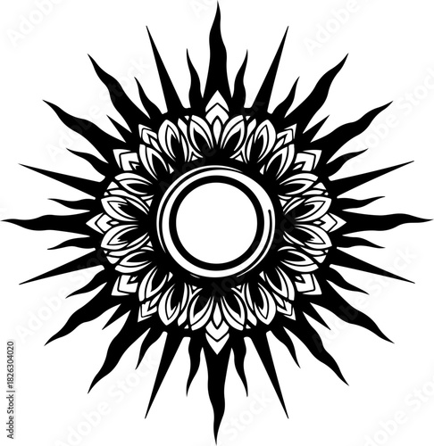 Mystic Hand Sigil Vector tattoo