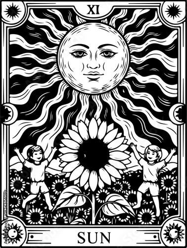 Mystic Hand Sigil Vector tattoo